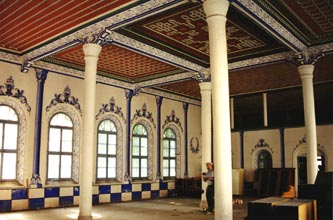 Large Synagogue in Pazardzik, Bulgaria, interior