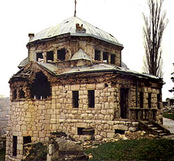 The Cemetry Chapel in Sarajevo