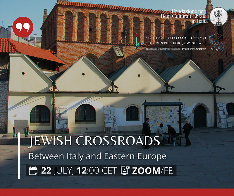 Jewish Crossroads: Between Italy and Eastern Europe